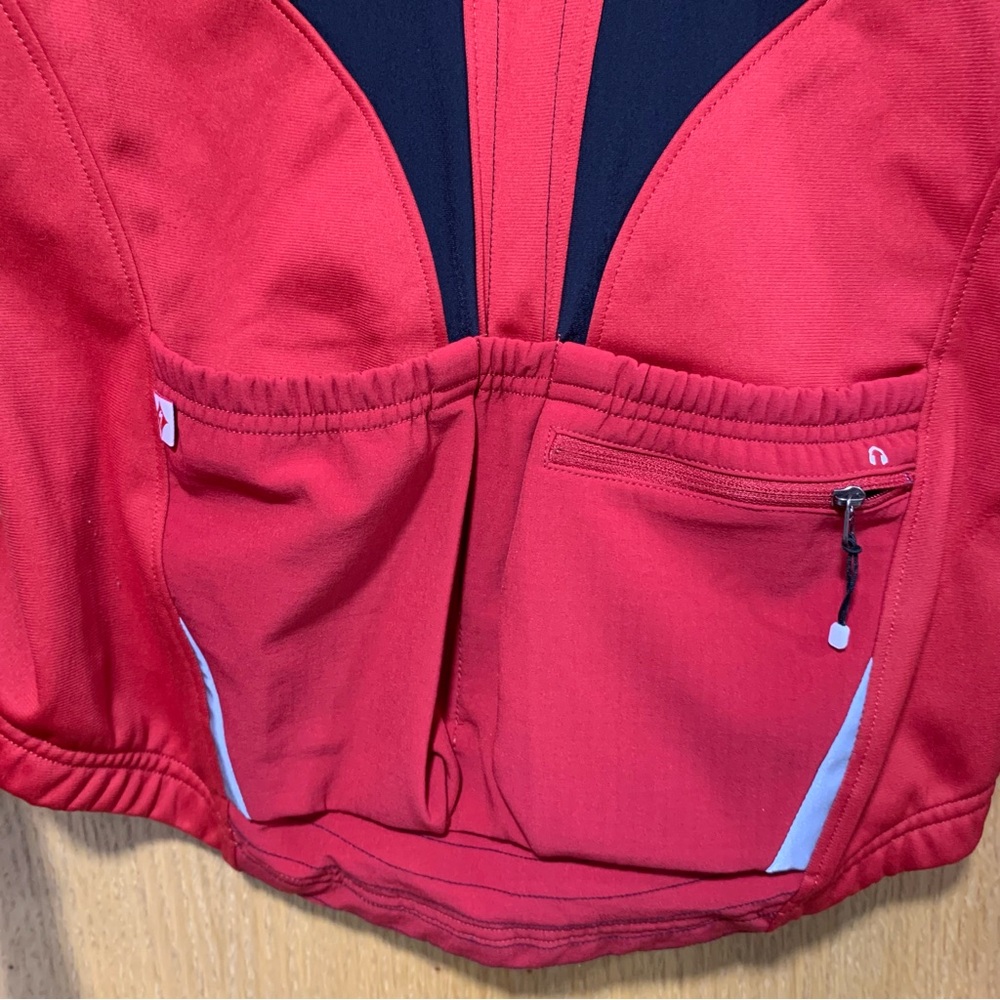 Specialized Red Softshell Cycling Jacket - Size S… - image 4